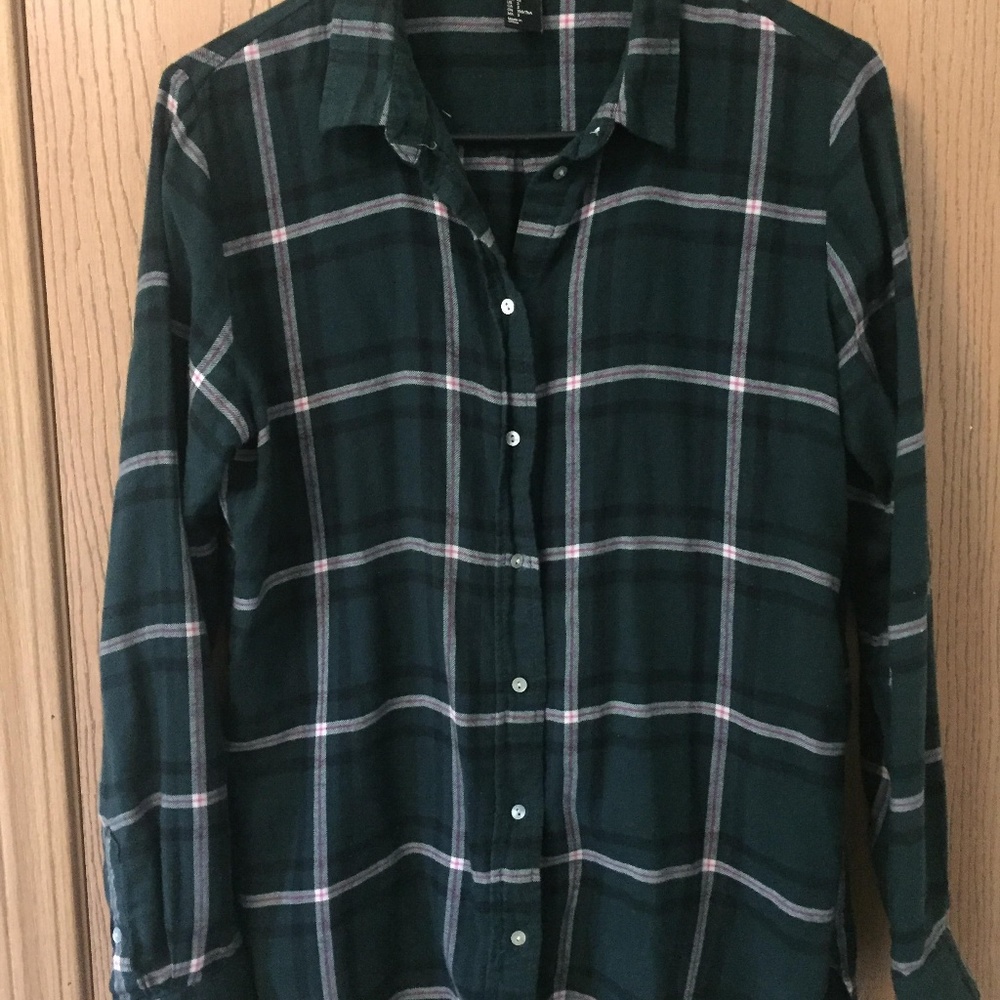 Long sleeve flannel